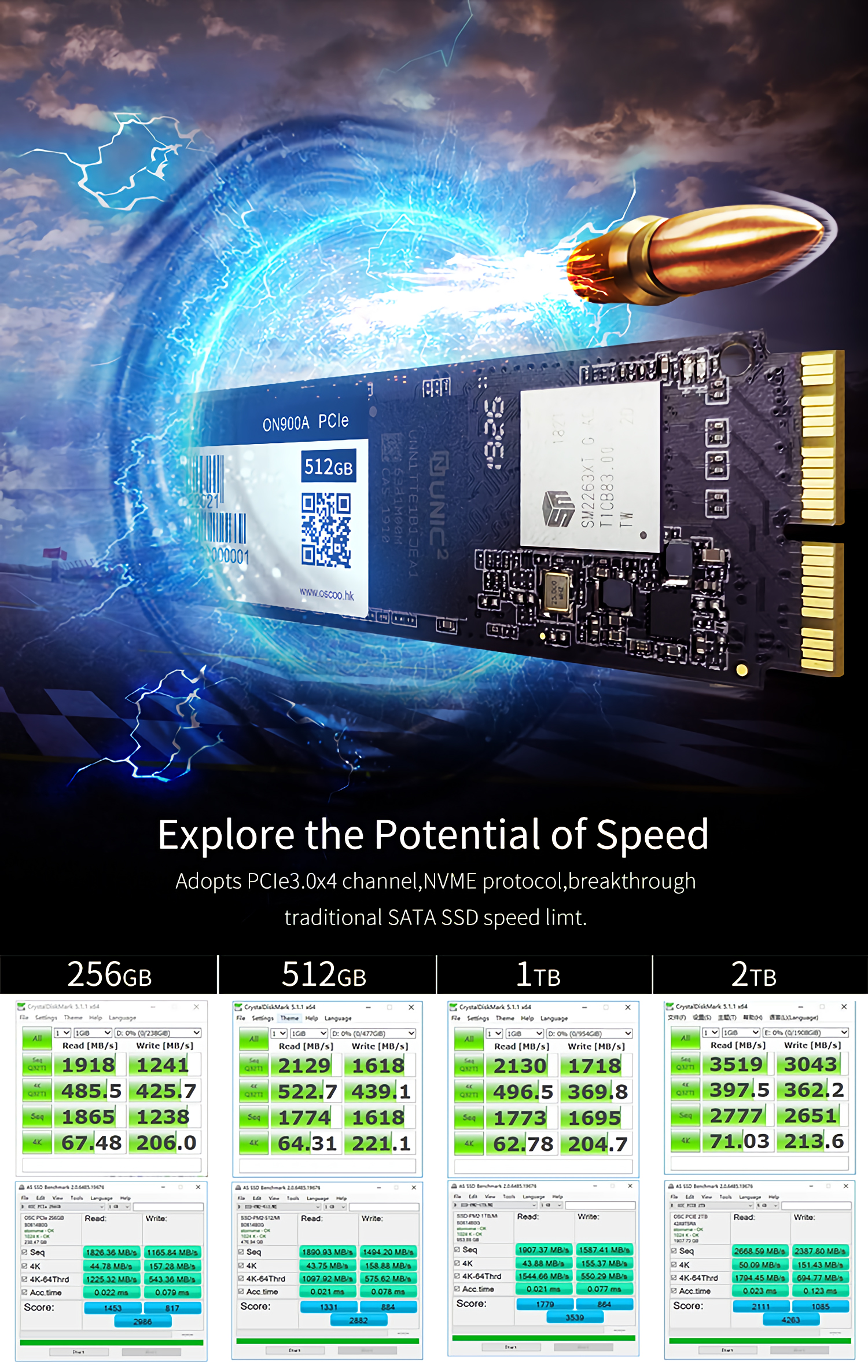 OSCOO-PCle-NVMe-SSD-Gen30-x-4-Nvme13-Input-Port-256GB-512GB-1TB-up-to-1944-Ms-Hgh-Speed-Read-and-1600Ms-Writting-Solid-State-Disk-Hard-Drive-SSD-For-MacBook-Air-Pro-Laptop-1641792