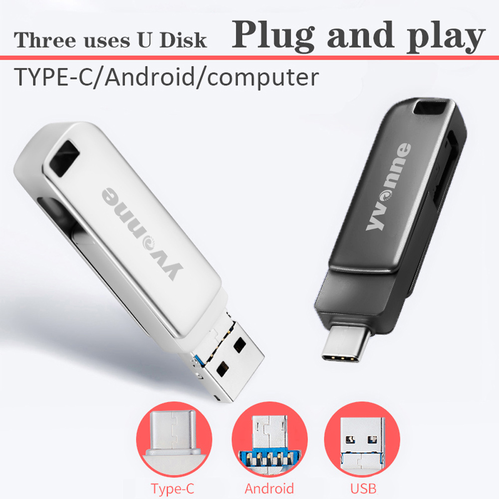 Yvonne-3-in-1-256G-USB-Flash-Drive-USB30-Type-C-MicroUSB-Pendrive-32G-64G-128G-Thumb-Drive-Memory-Disk-360deg-Rotation-U-Disk-1768497