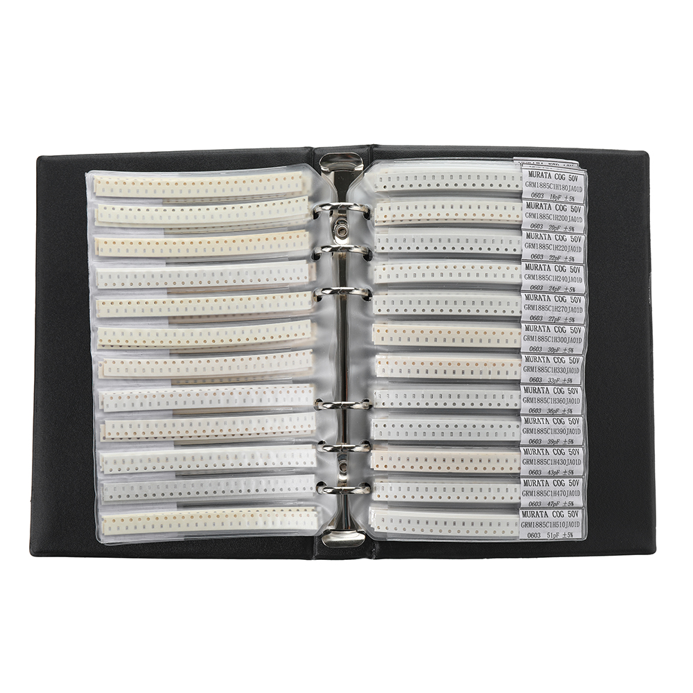 Aemedyreg-4500pcs-0603-SMD-Capacitor-Sample-Book-90values-Each-50pcs-05PF22UF-Capacitor-Assortment-Kit-Pack-1683147