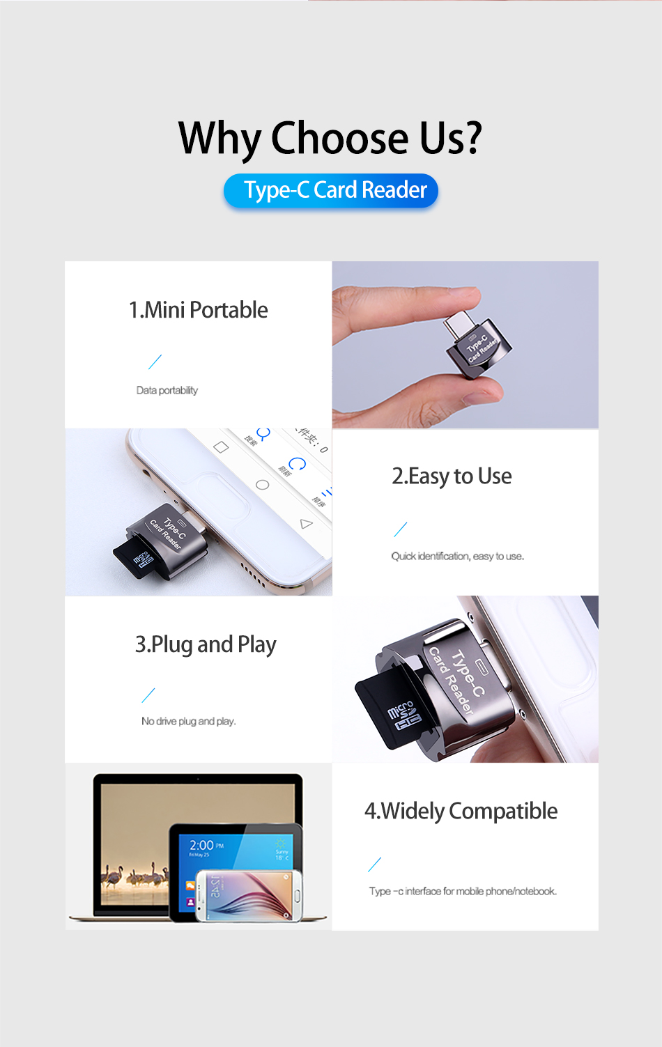 Biaze-Type-C-Card-Reader-TF-Card-Reader-USB-C-OTG-Memory-Card-Adapter-Smart-Card-Reader-for-Android-Phones-Type-C-Port-1620829