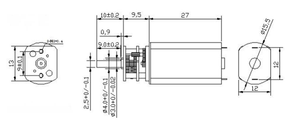 Machifit-13GA050-6V-150rpm-DC-Electronic-Speed-Reduction-Gear-Motor-with-Metal-Gearbox-For-Elevator-1341680