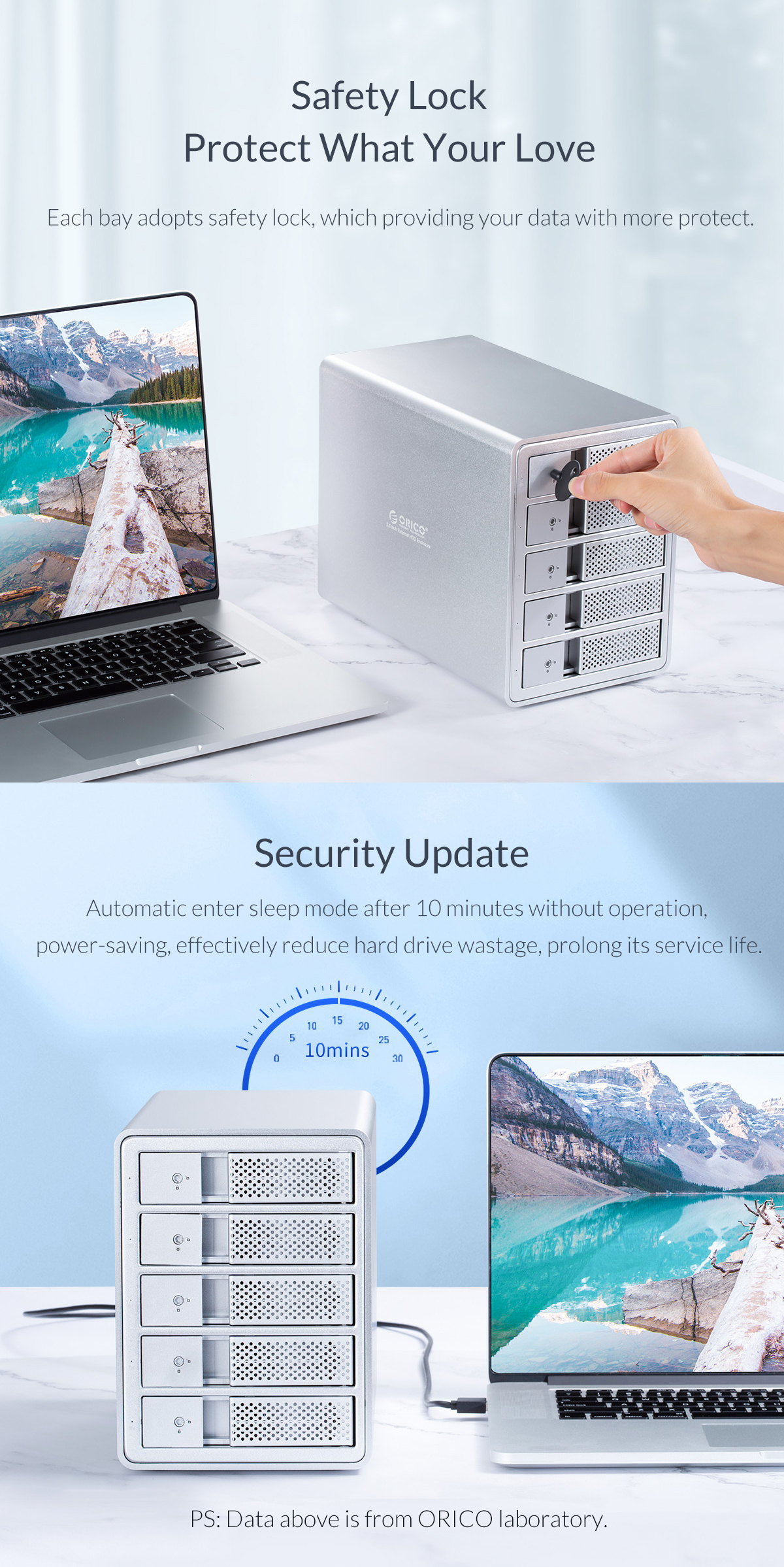 ORICO-9558U3-35-Inch-External-Hard-Drive-Enclosure-Aluminum-Alloy-SATA-to-USB30-5Gbps-Multi-Bay-Data-Shelter-HDD-SSD-Dock-1612517