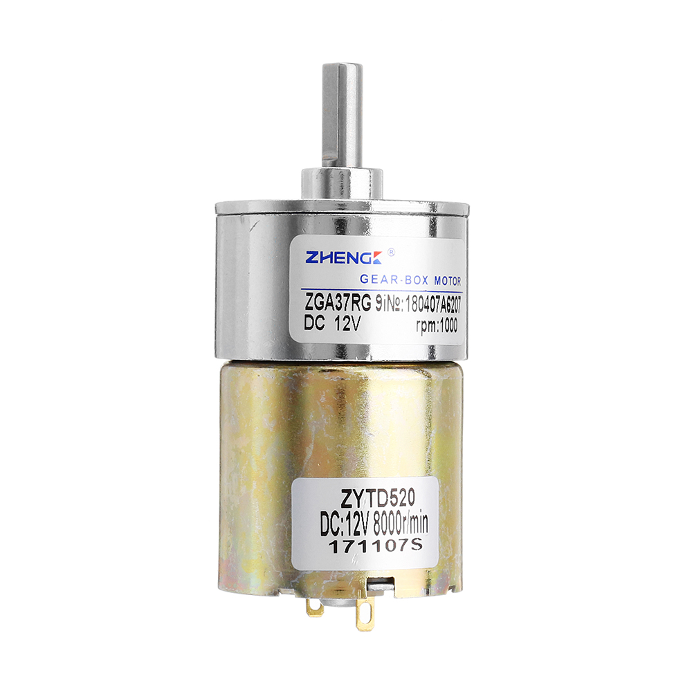 Zhengke-ZGA37RG-12V-1000RPM-Reduction-Motor-DC-Gear-Motor-1296621