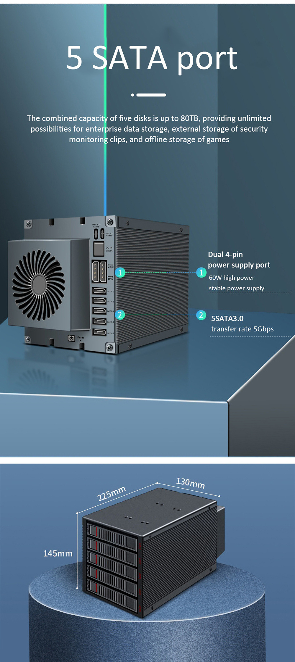 JEYI-5-Bays-SATA-External-Hard-Drive-Docking-Station-RAID-Array-Cabinet-Hard-Drive-Enclosure-for-25-35-HDD-SSD-1819208