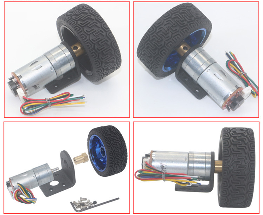 Machifit-25GA370-DC-6V-Micro-Gear-Reduction-Motor-with-Encoder-Speed-Dial-Reducer-1491039