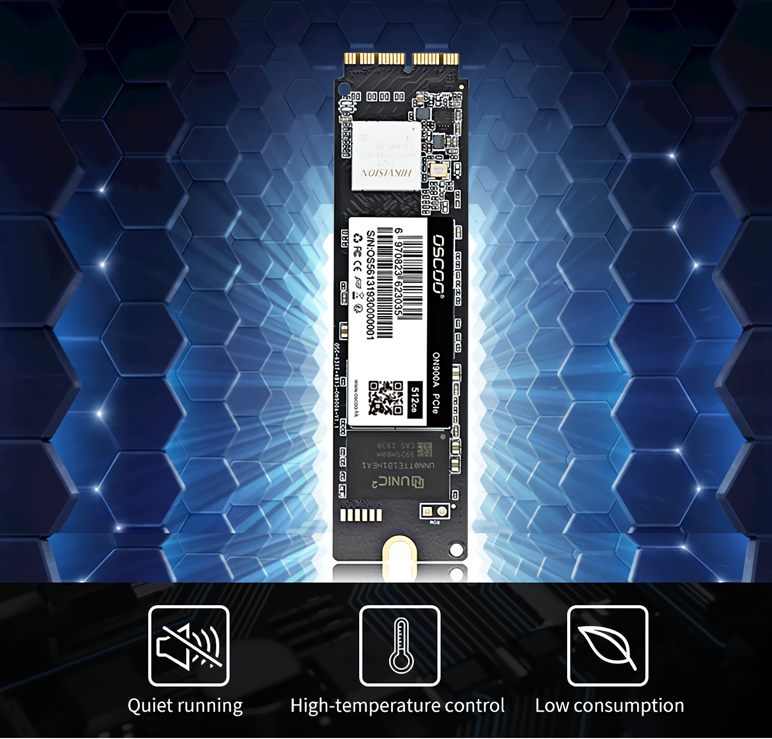 OSCOO-PCle-NVMe-SSD-Gen30-x-4-Nvme13-Input-Port-256GB-512GB-1TB-up-to-1944-Ms-Hgh-Speed-Read-and-1600Ms-Writting-Solid-State-Disk-Hard-Drive-SSD-For-MacBook-Air-Pro-Laptop-1641792