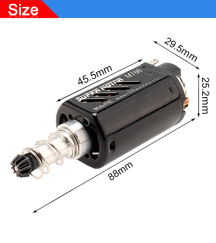 Chihai-CHF-480SA-11340-DC-111V-34000rpm-Motor-High-Speed-Long-Shaft-Airsoft-Motor-for-Jinming-New-Well-1727818