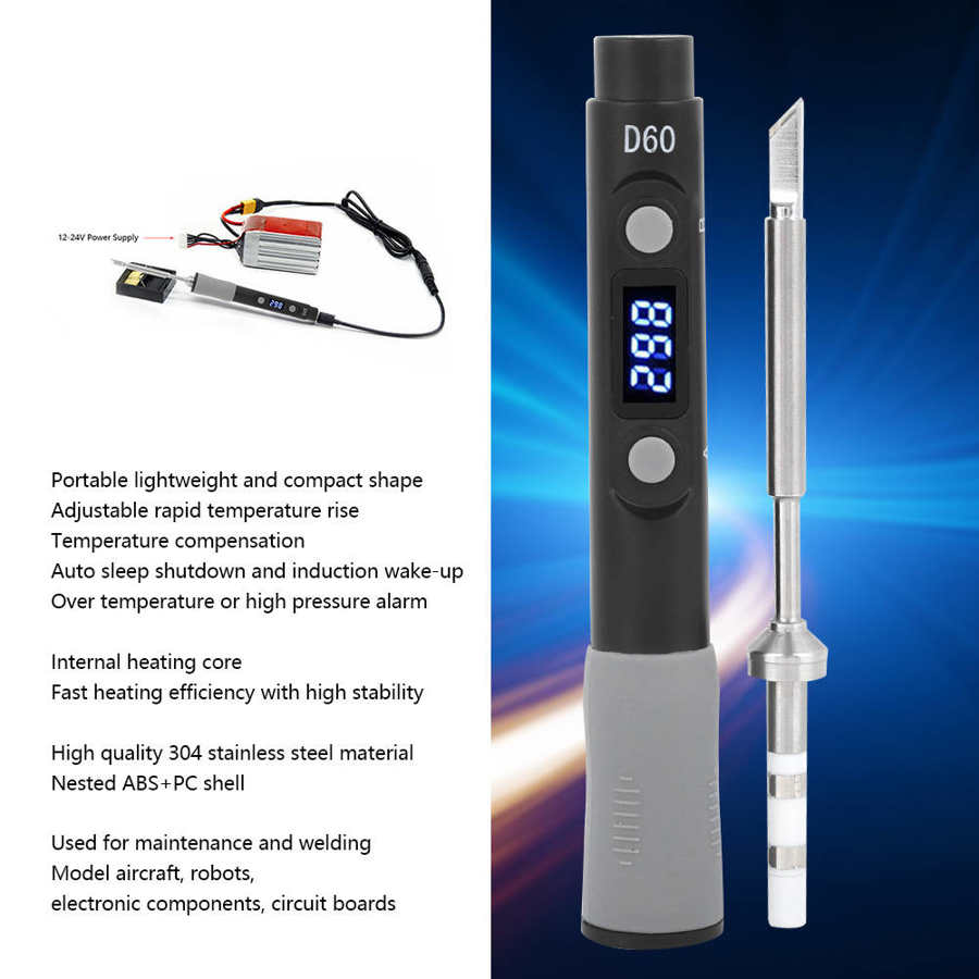 SQ-D60-60W-Digital-Soldering-Iron-Station-DC12-24V-Type-C-Interface-100-400-Adjustable-Temperature-1653661