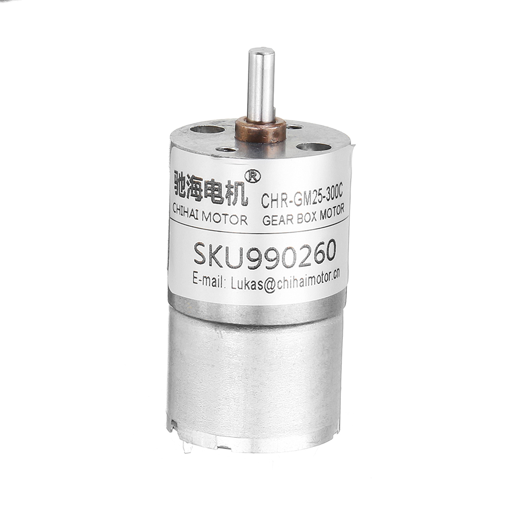 CHIHAI-DC-6V-65RPM-Gear-Motor-Miniature-Large-Torque-Permanent-Magnet-Gear-Motor-1333320