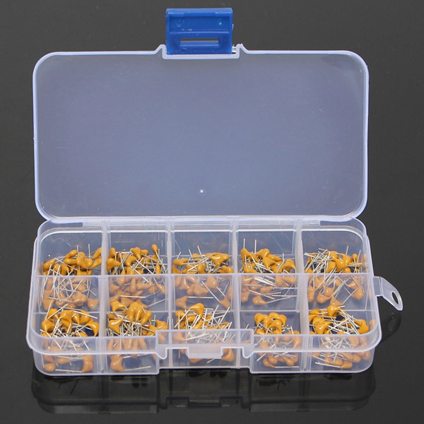 Geekcreitreg-300pcs-10-Values-50V-10pF-To-100nF-Multilayer-Ceramic-Capacitor-Assortment-Kit-30pcs-Each-Value-1018681