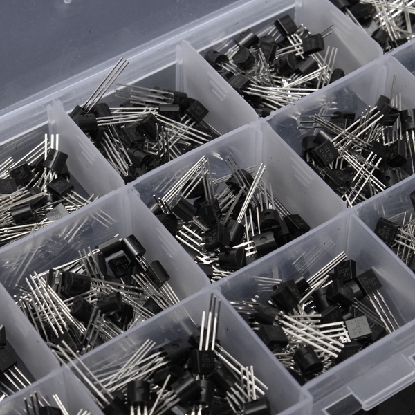 Geekcreitreg-600Pcs-TO-92-NPN-PNP-Bipolar-Transistor-15-Value-Assortment-Kit-1098096