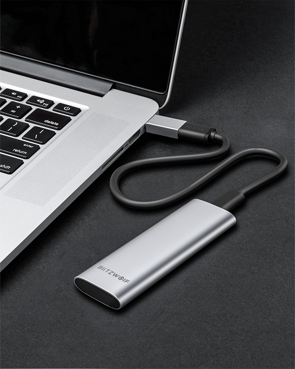 BlitzWolfreg-BW-PSSD1-SSD-256GB-USB-31-Gen-1-High-Speed-Hard-Drive-with-Type-C-Port-Portable-Solid-State-Disk-Support-OTG-for-Mobile-Phone-Tablet-1596628