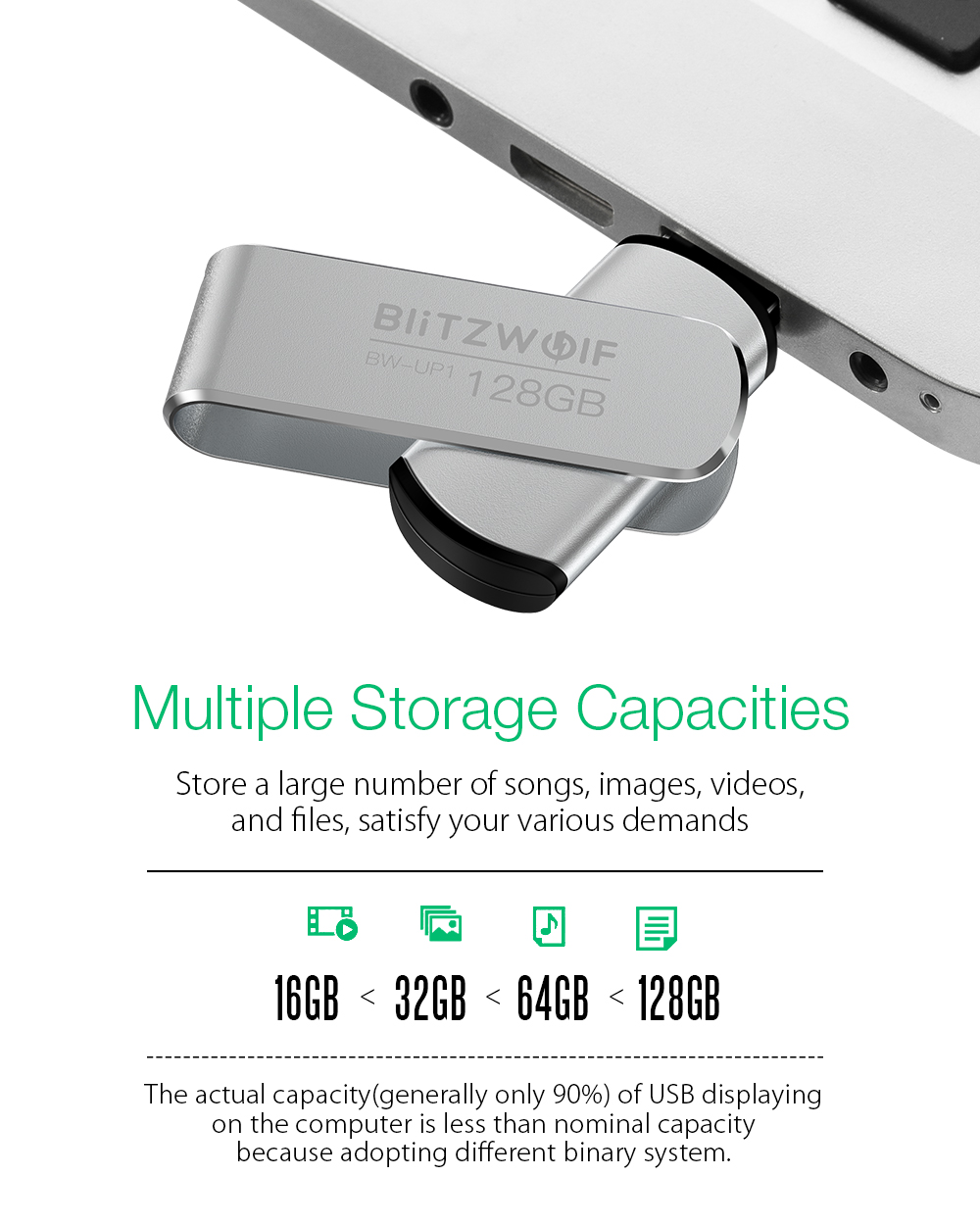 BlitzWolfreg-BW-UP1-USB-30-Flash-Drive-Aluminium-Alloy-Pendrive-360deg-Rotating-Cover-Thumb-Drive-U-Disk-16GB-32GB-64GB-128GB-Portable-Flash-Drive-1440995