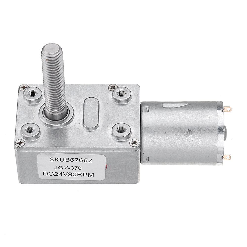 Machifit-JGY370-DC-24V-Self-locking-Worm-Gear-Motor-103090150RPM-Gear-Turbine-Reduction-Motor-1482828