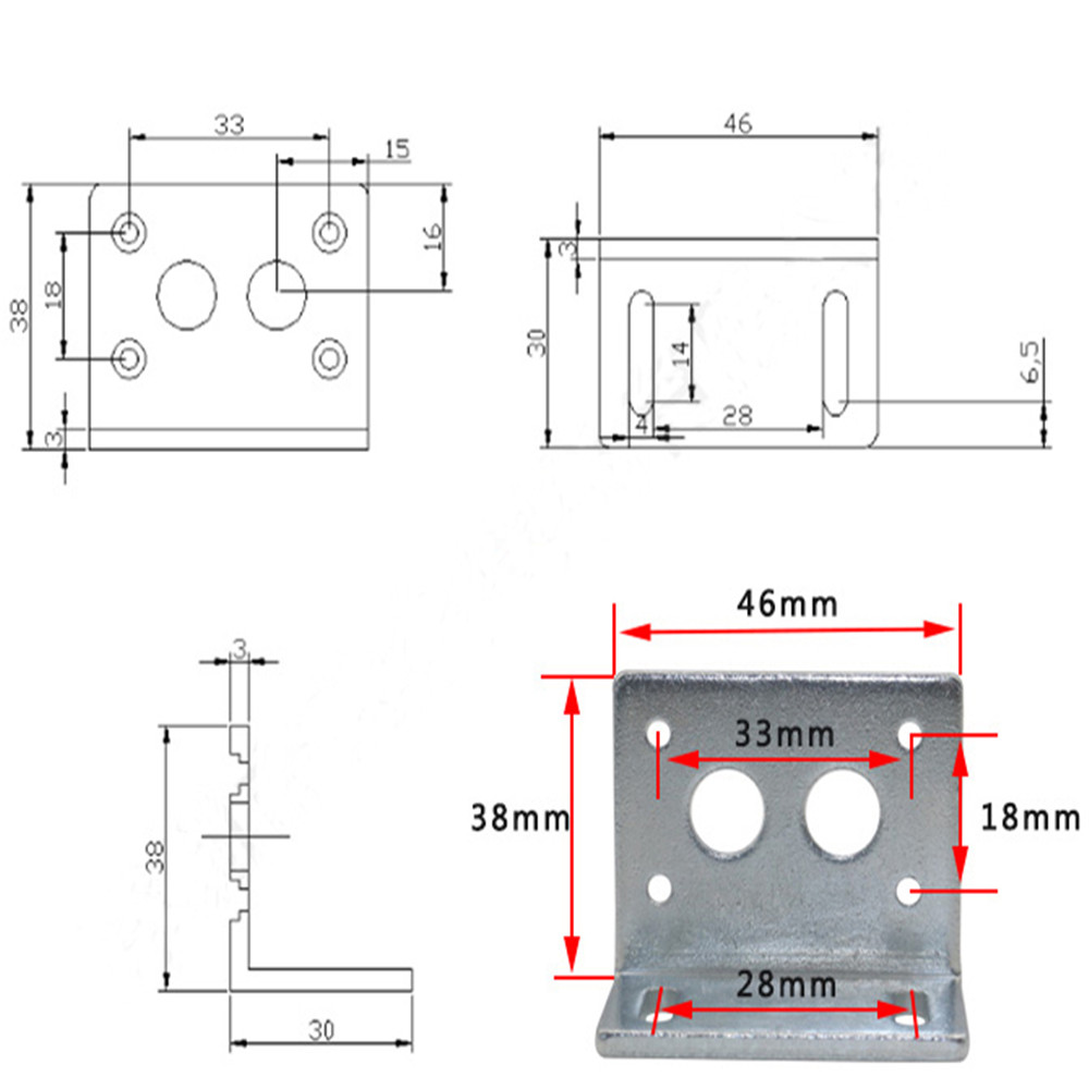 Machifit-L-Shape-JGY370-Gear-Motor-Bracket-Turbine-Geared-Motor-Mounting-Bracket-1593889