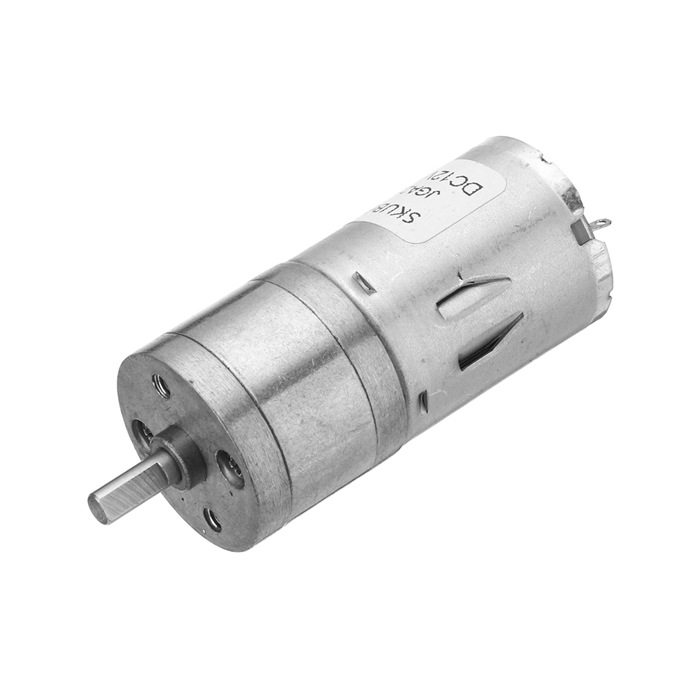 Machifit-25GA370-DC-612V-130rpm-Gear-Reduction-Motor-with-Mounting-Bracket-and-Wheel-1532246