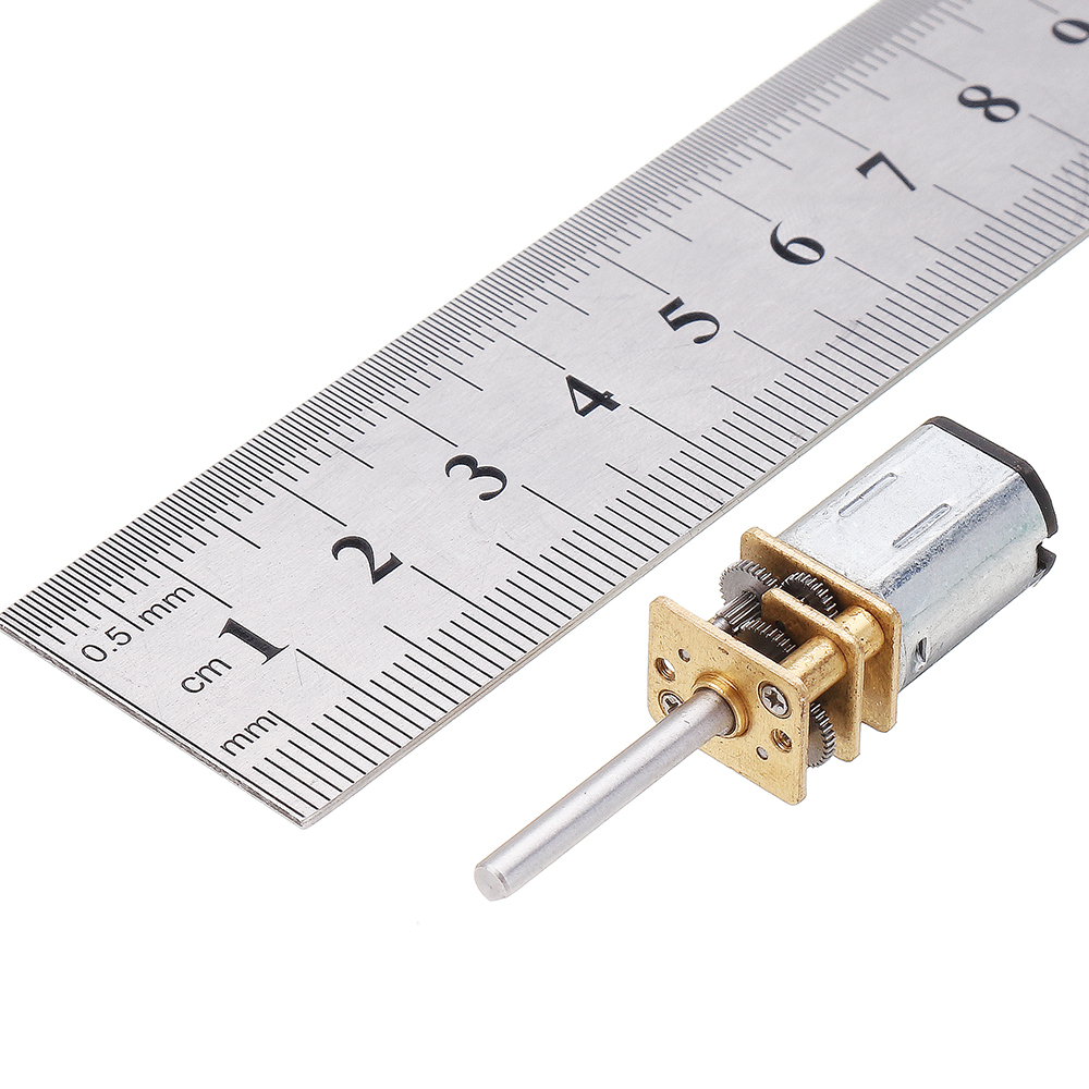 Machifit-20MM-N20-6V-30rpm12V-100rpm-DC-Speed-Reduction-Gear-Motor-with-Metal-Gearbox-1341681