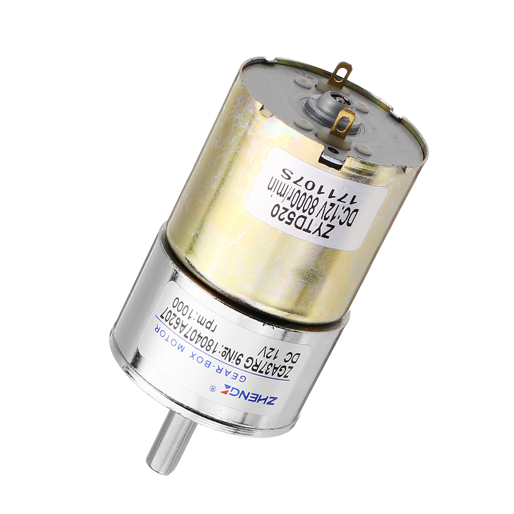 Zhengke-ZGA37RG-12V-1000RPM-Reduction-Motor-DC-Gear-Motor-1296621
