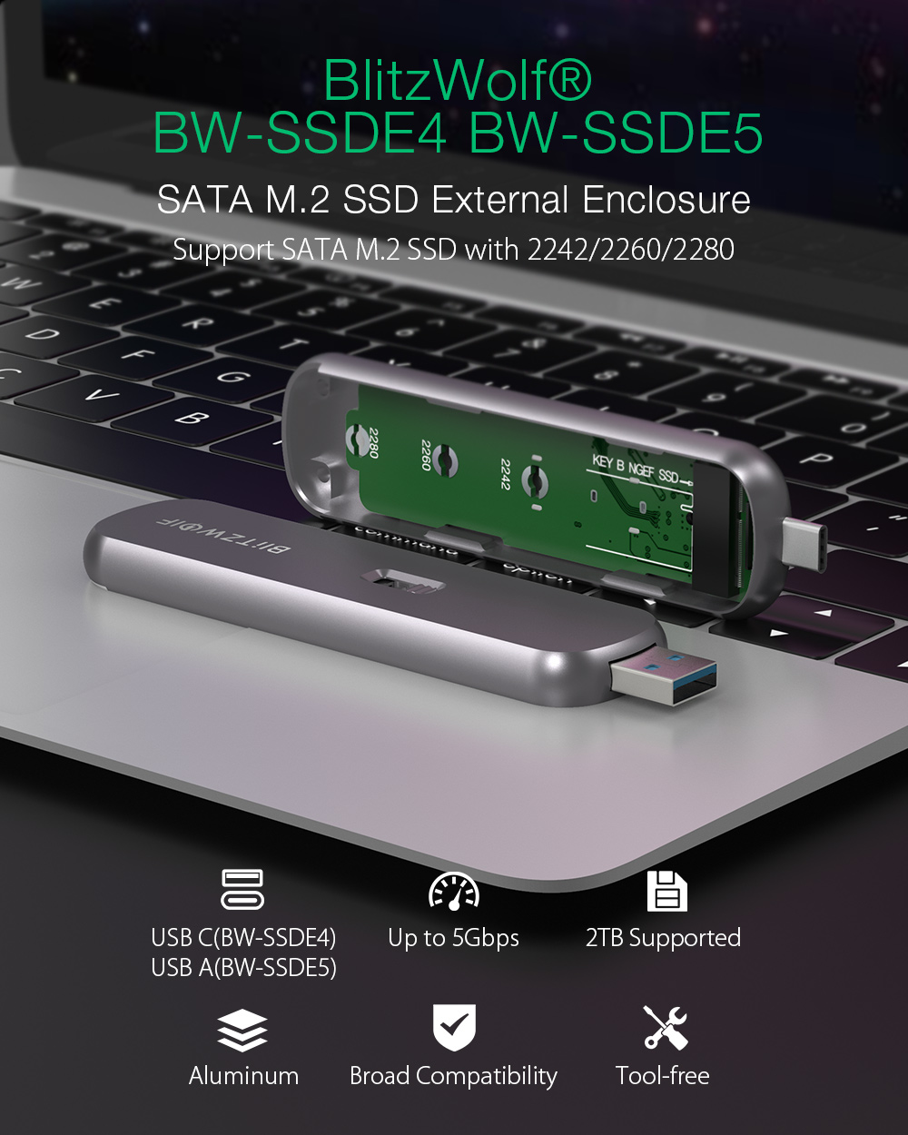 BlitzWolfreg-M2-NGFF-SATA-SSD-External-Enclosure-B-Key-Aluminum-Alloy-USB-C-USB-A-5Gbps-2TB-Supported-Solid-State-Drive-Case-BW-SSDE4-BW-SSDE5-1714817