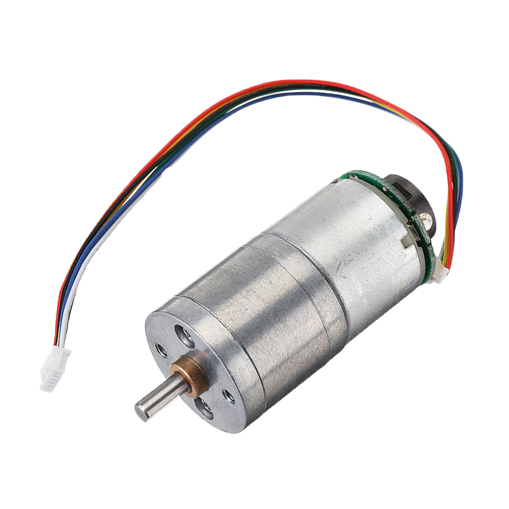Machifit-12V-GM25-310-3070100500rpm-DC-Encoder-Gear-Motor-Metal-Speed-Reduction-Motor-with-Cable-1643050