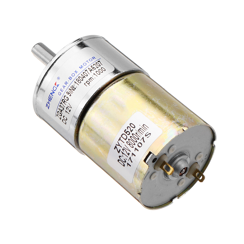 Zhengke-ZGA37RG-12V-1000RPM-Reduction-Motor-DC-Gear-Motor-1296621