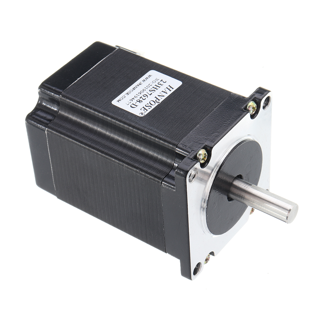 HANPOSE-Double-Shaft-23HS7628-D-76mm-Nema-23-Stepper-Motor-57-Motor-28A-189Ncm-4-lead-CNC-Laser-Grind-Foam-Plasma-Cut-Engraving-Machine-1565163