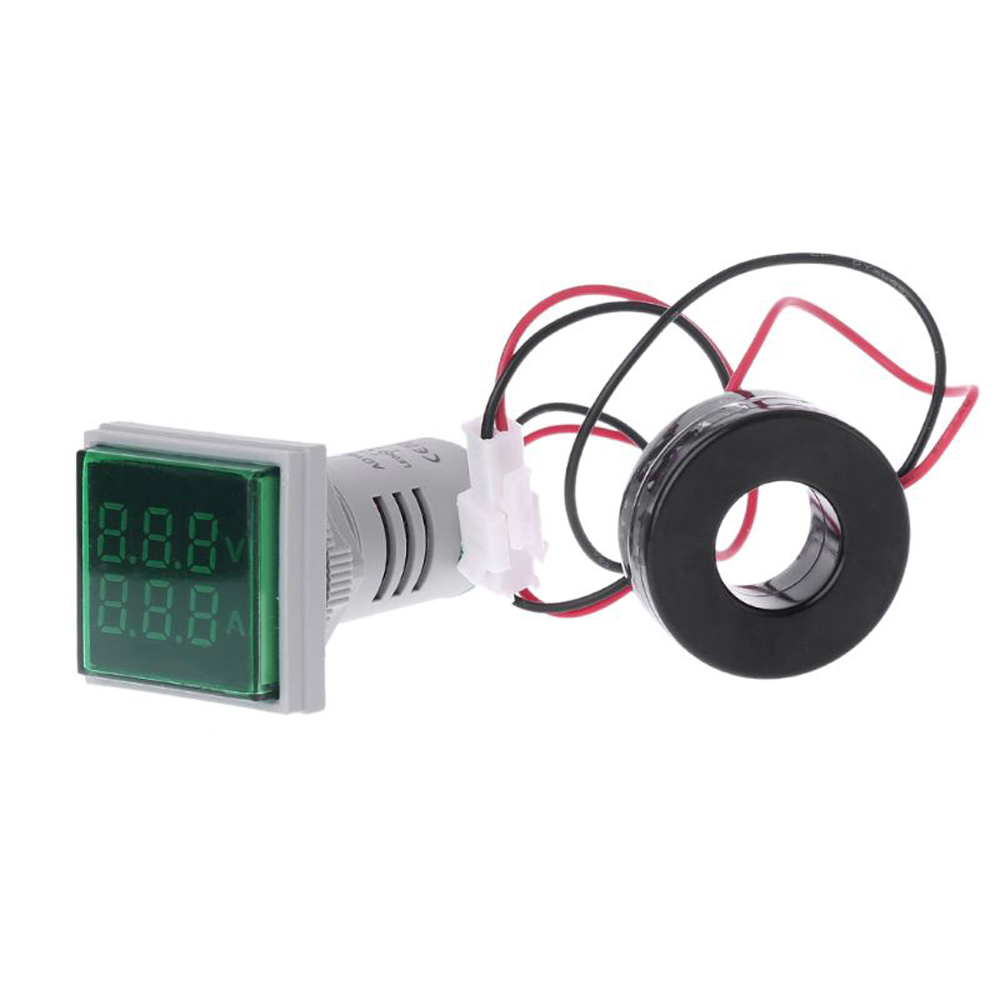 Geekcreitreg-AC-60-500V-0-100A-D18-Square-LED-Digital-Dual-Display-Voltmeter-Ammeter-Voltage-Gauge-Current-Meter-1488117
