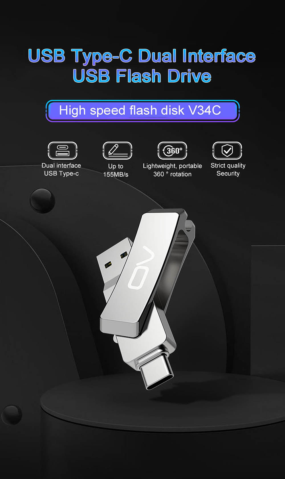 OV-V34C-128G-Type-C-USB-Flash-Drive-Dual-Interface-USB31-Memory-Disk-32G-64G-360deg-Rotation-Metal-Pendrive-U-Disk-1827452