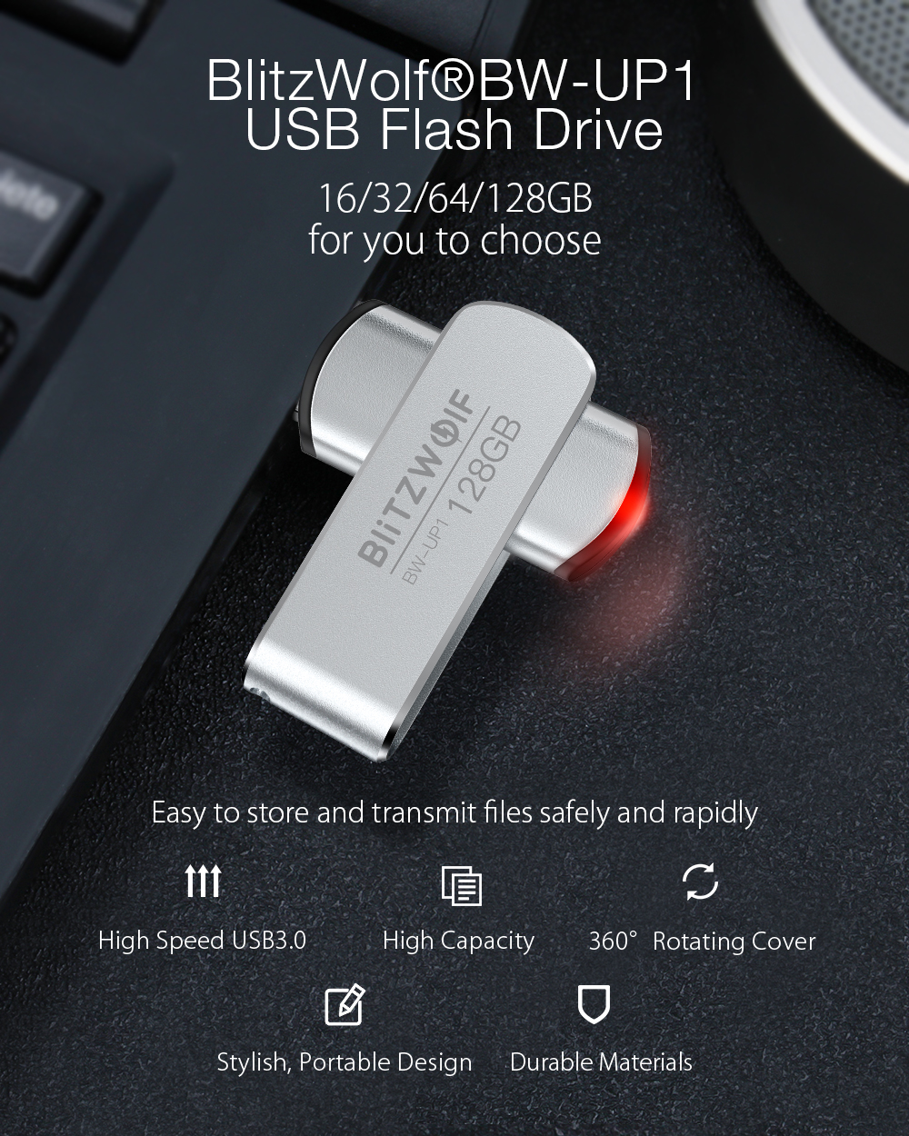 BlitzWolfreg-BW-UP1-USB-30-Flash-Drive-Aluminium-Alloy-Pendrive-360deg-Rotating-Cover-Thumb-Drive-U-Disk-16GB-32GB-64GB-128GB-Portable-Flash-Drive-1440995