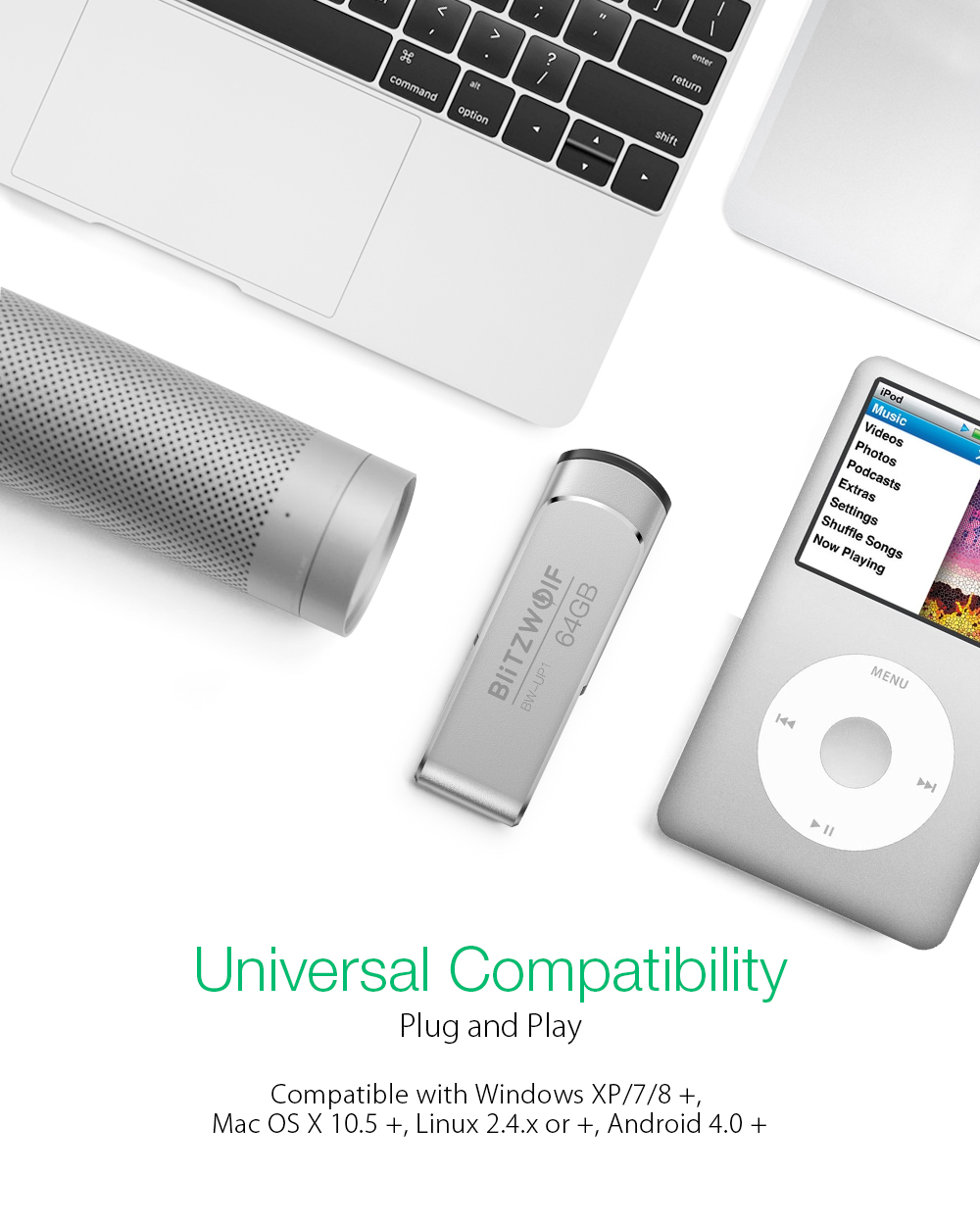 BlitzWolfreg-BW-UP1-USB-30-Flash-Drive-Aluminium-Alloy-Pendrive-360deg-Rotating-Cover-Thumb-Drive-U-Disk-16GB-32GB-64GB-128GB-Portable-Flash-Drive-1440995