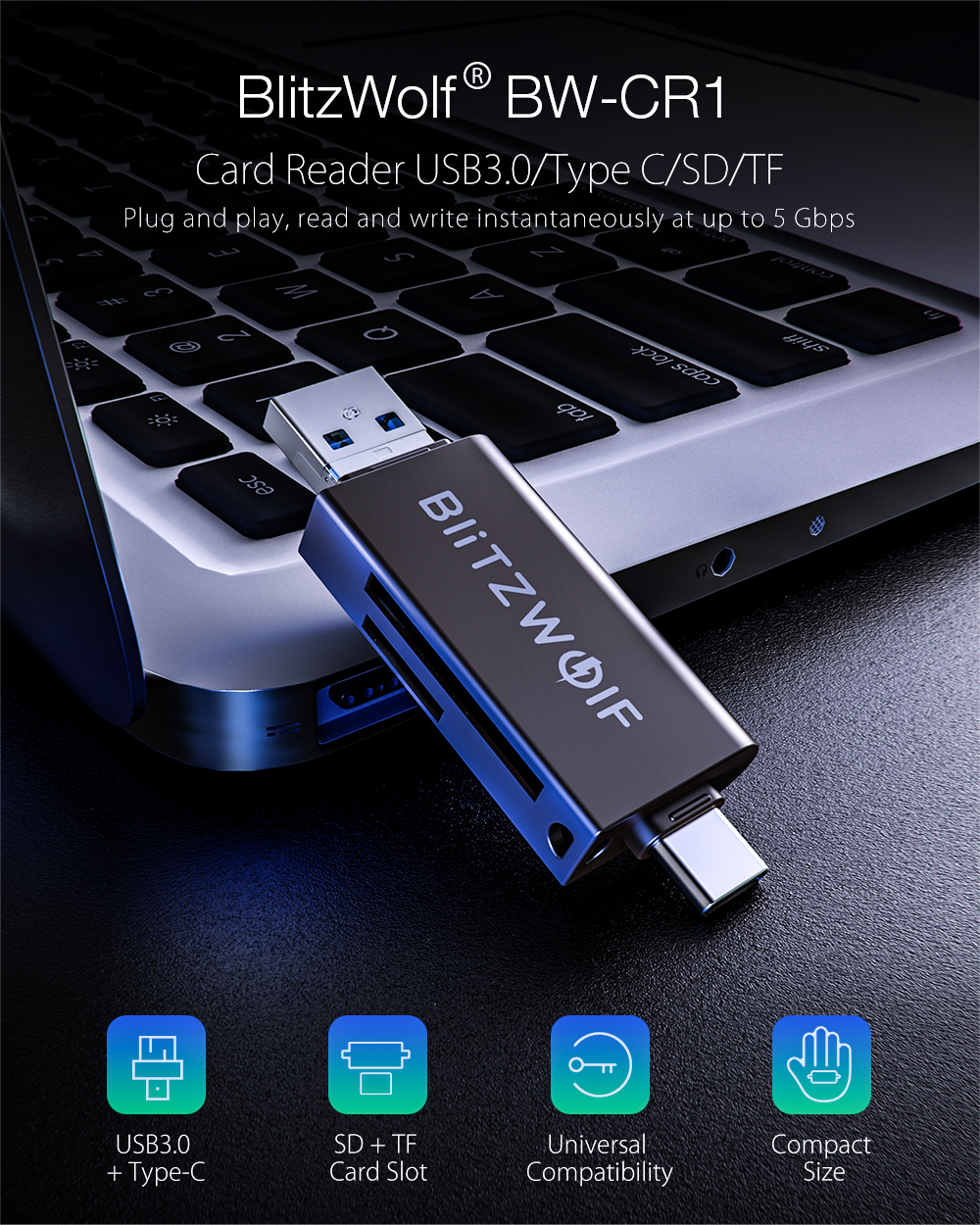 BlitzWolfreg-BW-CR1-Type-C-SDTF-Card-Reader-USB30-5Gbps-High-Speed-Memory-Card-Reader-for-Smartphone-Computer-1702446