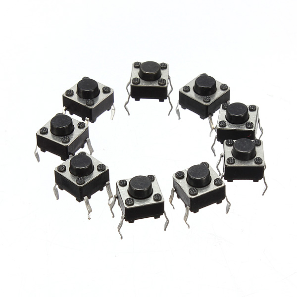 Geekcreitreg-100pcs-Mini-Micro-Momentary-Tactile-Touch-Switch-Push-Button-DIP-P4-Normally-Open-917570