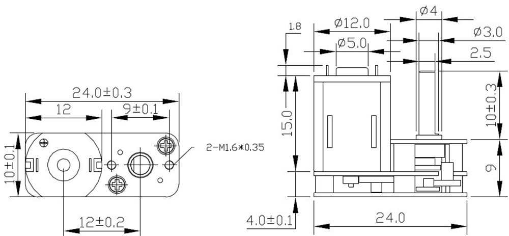 CHIHAI-CHF-GM1024-N20VA-DC12V-105rpm-1200-Ratio-DC-Motor-Permanent-Magnet-Reduction-Gear-Motor-1353746