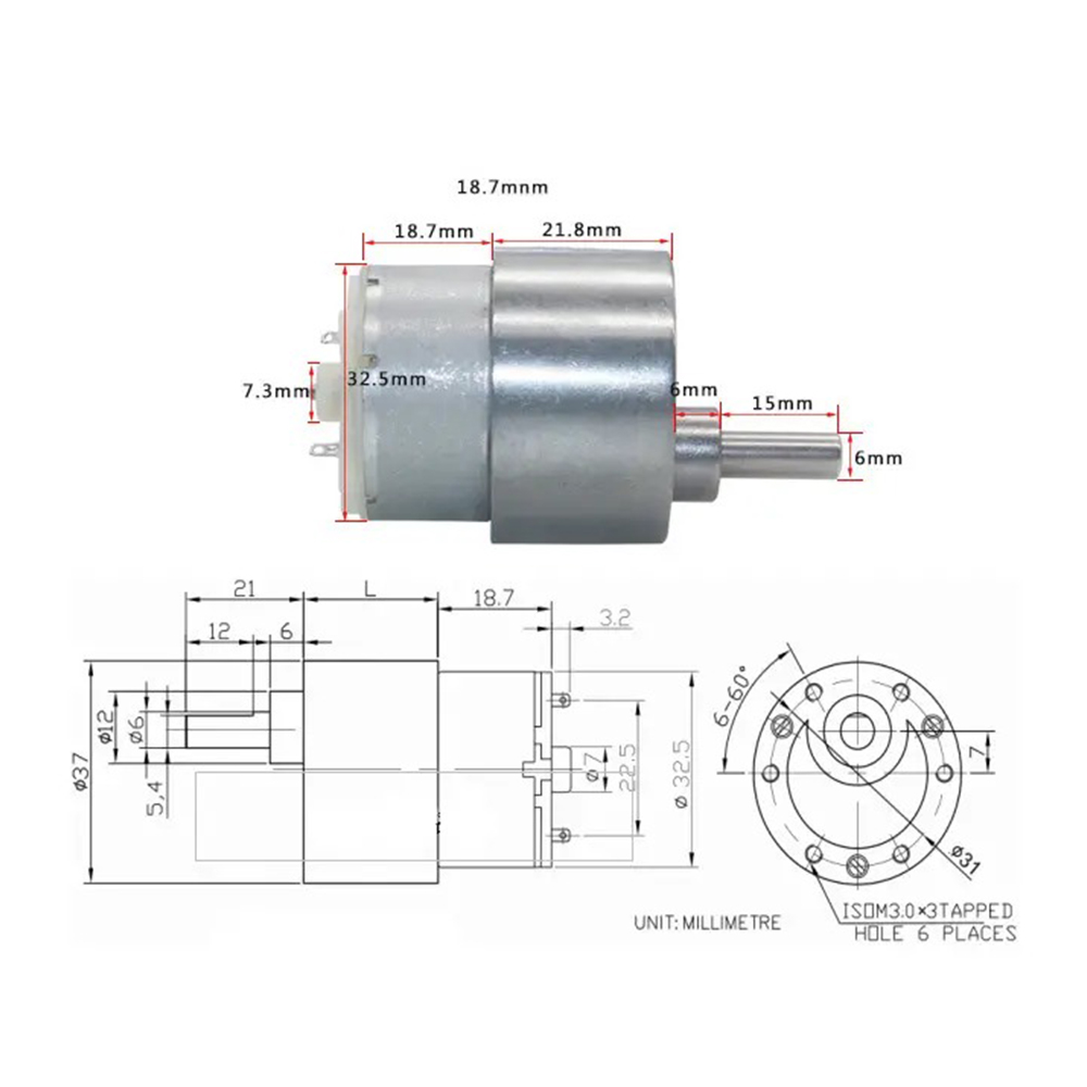 JGB37-3525-DC-12V-Brushless-Motor-107rpm-Gear-Reduction-Motor-37MM-Geared-Motor-1676114