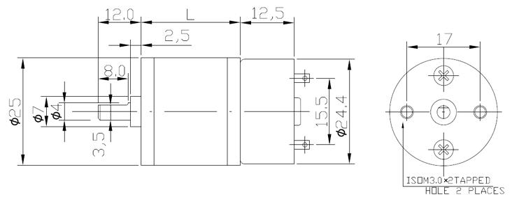CHIHAI-DC-6V-65RPM-Gear-Motor-Miniature-Large-Torque-Permanent-Magnet-Gear-Motor-1333320