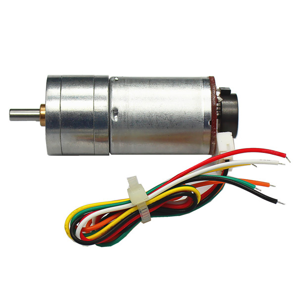 CHIHAI-MOTOR-GM25-370-DC-Gear-Motor-6V-100210300RPM-Encoder-Motor-1016183