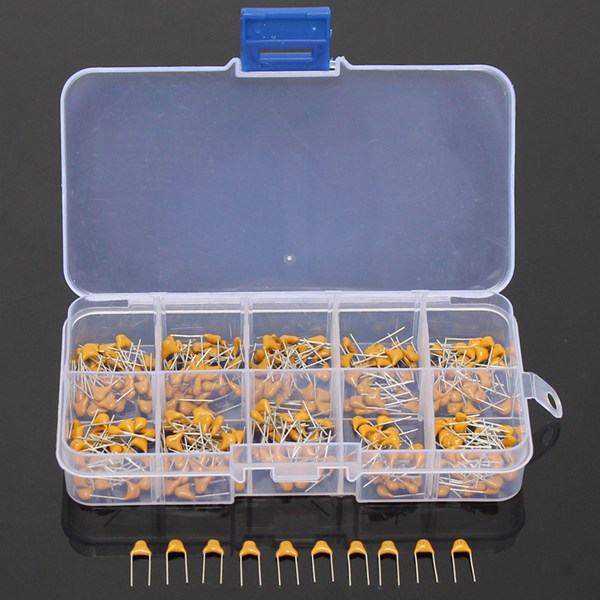 Geekcreitreg-300pcs-10-Values-50V-10pF-To-100nF-Multilayer-Ceramic-Capacitor-Assortment-Kit-30pcs-Each-Value-1018681