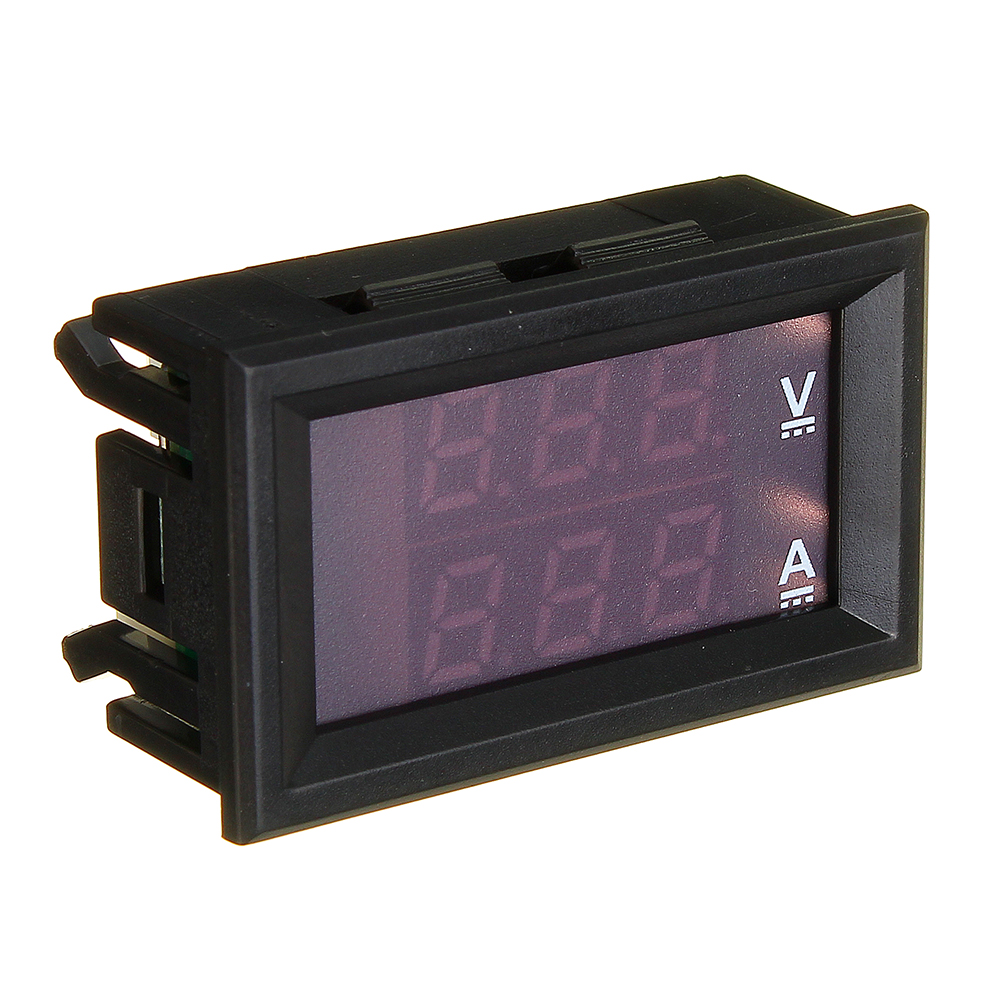 Mini-Digital-Voltmeter-Ammeter-DC-100V-10A-Panel-Amp-Volt-Voltage-Current-Meter-Tester-056-Blue-Red-Dual-LED-Display-1422461
