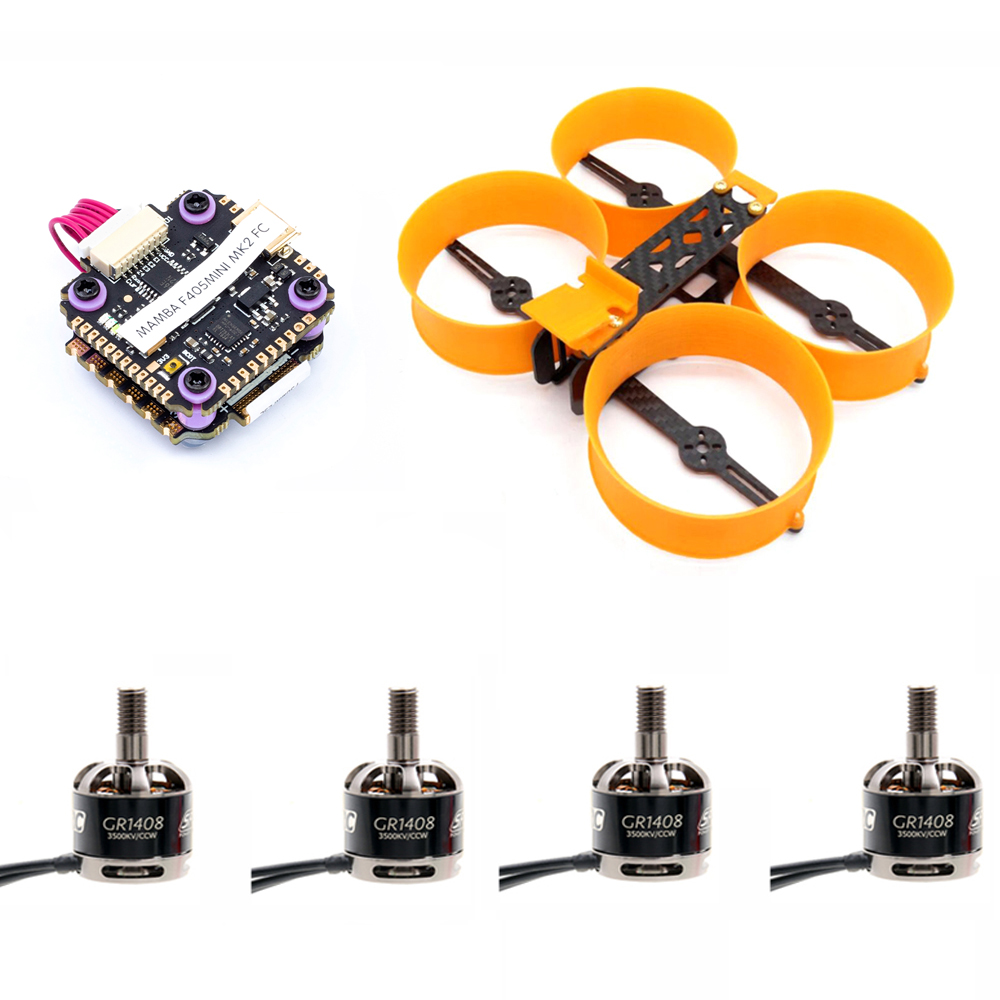 Donut-3-Inch-140mm-Frame-Kit-MAMBA-F405-Mini-MK2-30A-ESC-GEPRC-SPEEDX-GR1408-3500KV-Motor-Combo-1565155