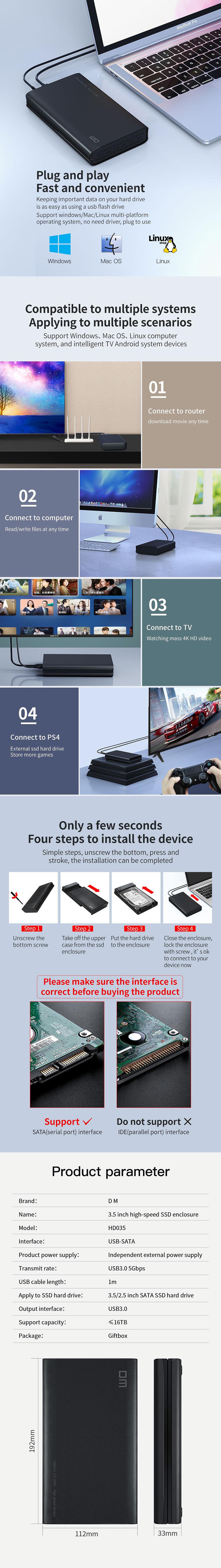 DM-35-25-USB-30-SATA-HDD-SSD-External-Hard-Drive-Enclosure-16TB-5Gbps-Hard-Disk-Box-Case-Shell-Box-HD035-1773642