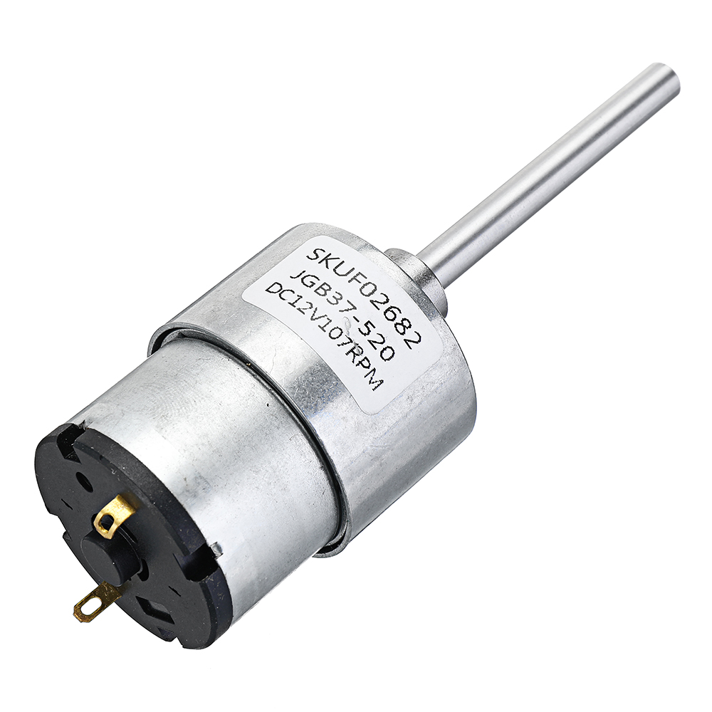 JGB37-520-DC-12V-Gear-Motor-107RPM-Geared-Reducer-Motor-6MM-50D-Long-Shaft-Motor-1677774