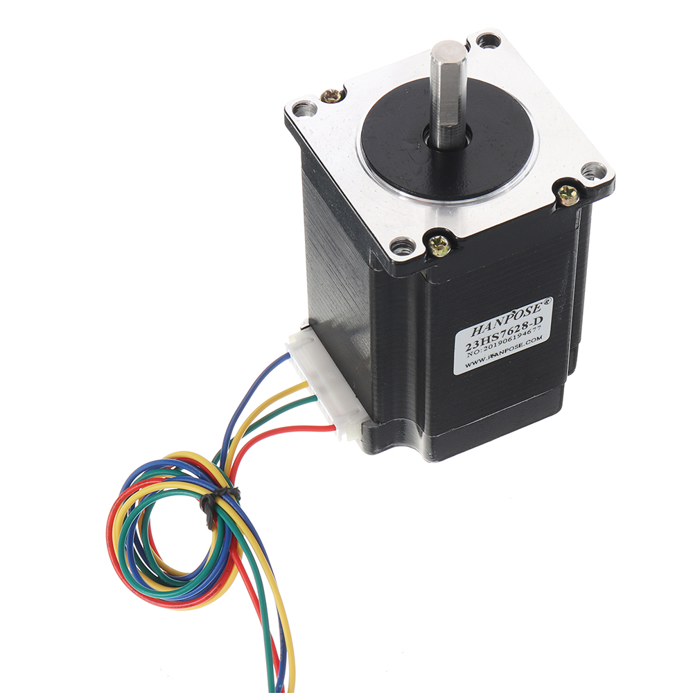 HANPOSE-Double-Shaft-23HS7628-D-76mm-Nema-23-Stepper-Motor-57-Motor-28A-189Ncm-4-lead-CNC-Laser-Grind-Foam-Plasma-Cut-Engraving-Machine-1565163