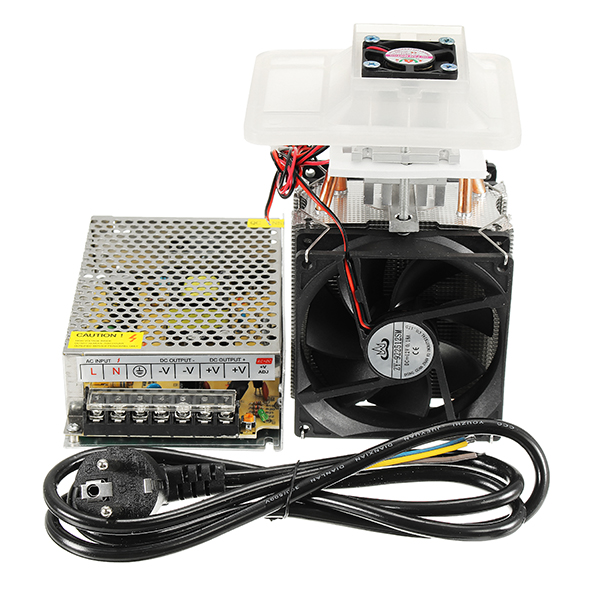 Geekcreitreg-12V-10A-Electronic-Refrigerator-Production-Kit-DIY-Semiconductor-Refrigeration-Chip-Radiator-Dehumidification-With-220V-EU-Power-Supply-1154779
