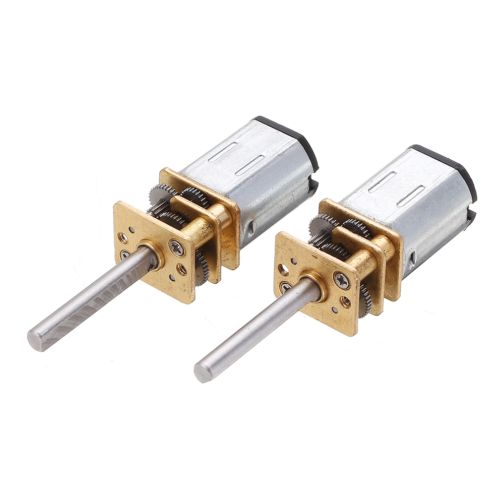 Machifit-20MM-N20-6V-30rpm12V-100rpm-DC-Speed-Reduction-Gear-Motor-with-Metal-Gearbox-1341681