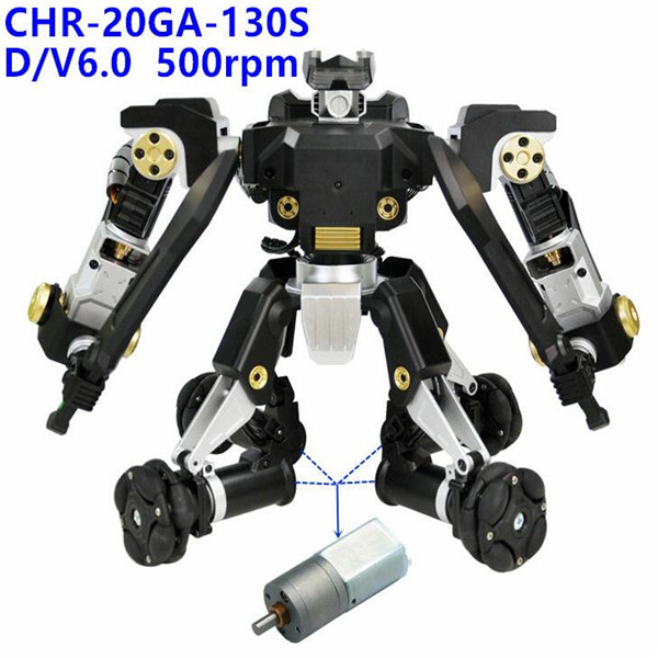 CHIHAI-MOTOR-6V-500rpm-Gear-Reduction-Motor-DC-Motor-1198837