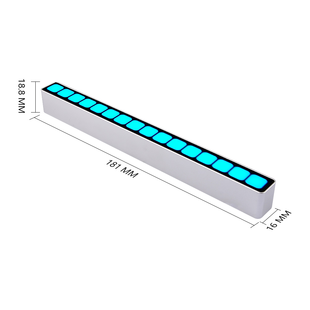 Assembled-16-Level-Sound-Control-Level-Indicator-Blue-LED-Mono-VU-Meter-Audio-Music-Spectrum-Board-AGC-For-MP3-Speaker-Amplifiers-DIY-1625473