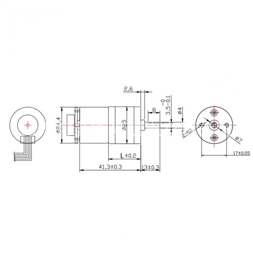 Machifit-12V-GM25-310-3070100500rpm-DC-Encoder-Gear-Motor-Metal-Speed-Reduction-Motor-with-Cable-1643050