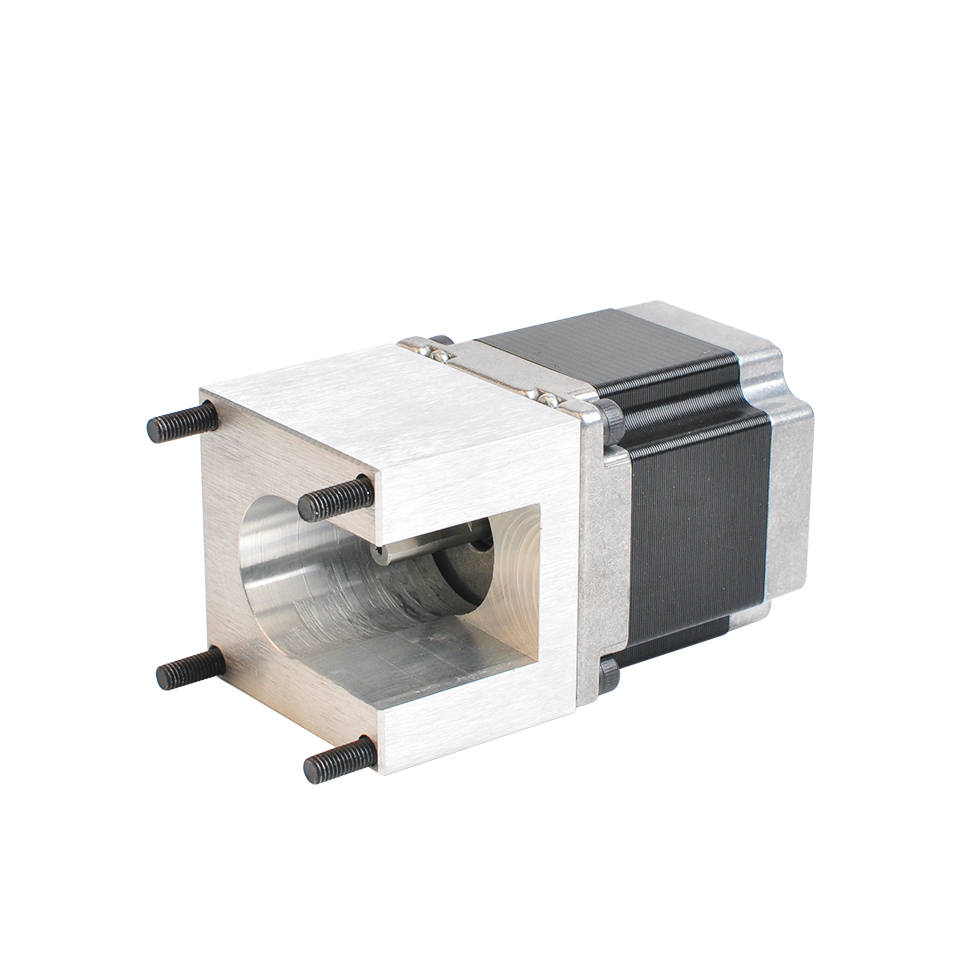 HANPOSE-Aluminum-Nema23-Motor-Mounting-Bracket-with-4pcs-Screw-Base-Support-For-57-Stepper-Motor-1415415