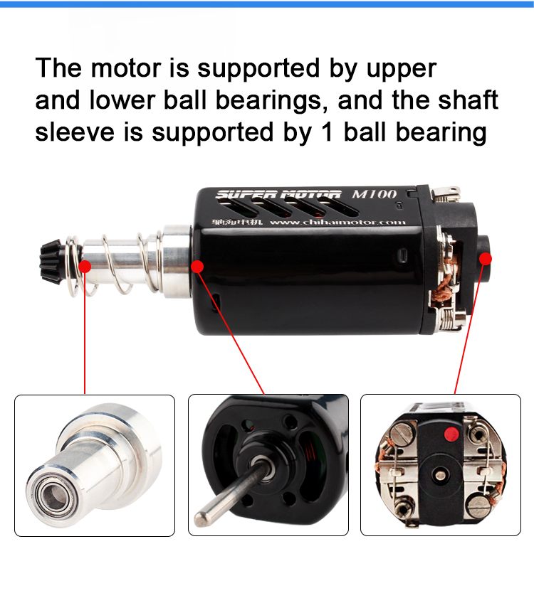 Chihai-CHF-480SA-11340-DC-111V-34000rpm-Motor-High-Speed-Long-Shaft-Airsoft-Motor-for-Jinming-New-Well-1727818