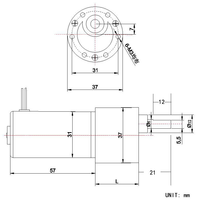 DC-12V-60rpm-Permanent-Magnet-Motor-1280-31GB31Y-60rpm-Tubular-Gear-Reducer-Motor-1676106